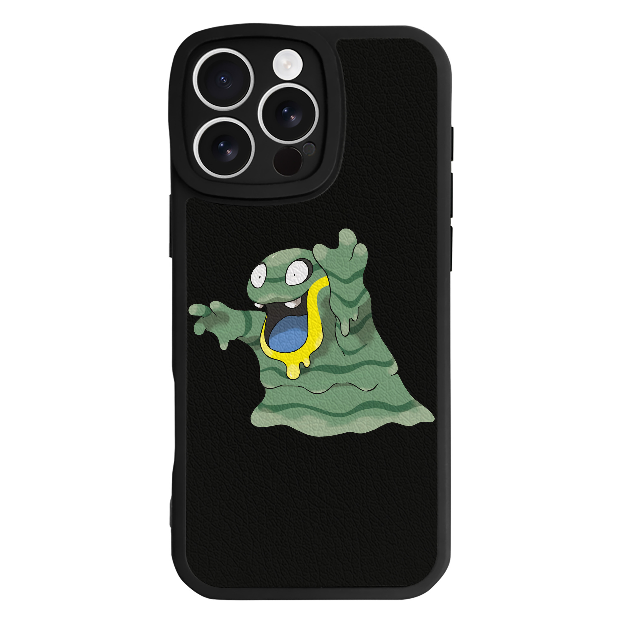 （画像用） ポケットモンスター Pokémon 【iPhone 16シリーズ対応】シリコンスマホケース（レザー調） 材質：シリコン